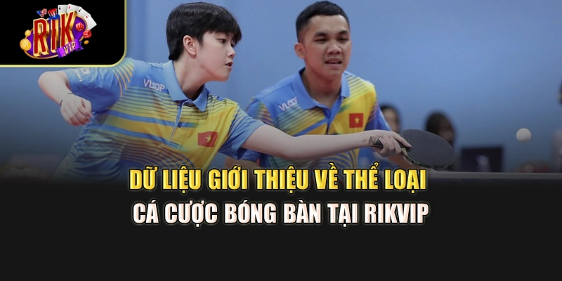 Dữ liệu giới thiệu về thể loại cá cược bóng bàn tại Rikvip
